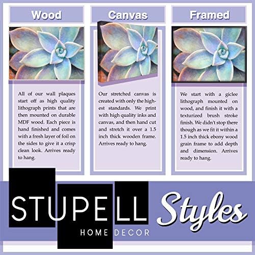 Stupell Industries Makyaj Oje Fırçası Damla Kahverengi Moda, Sanatçı tarafından Tasarım Ziwei Li Duvar Sanatı, 10x15, ahşap