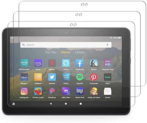 [3 Paket] Tonvizern için Tüm-Yeni Yangın HD 8 ve Yangın HD 8 Artı Tablet 8-inç (10th nesil - 2020 yayın) Yüksek Çözünürlüklü
