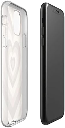 ıPhone 11 Kılıf ile uyumlu 6.1 İnç Y2k Pembe Kalpler TPU Tampon Yumuşak Kapak Darbeye Koruyucu Slim Fit Telefon Kılıfı
