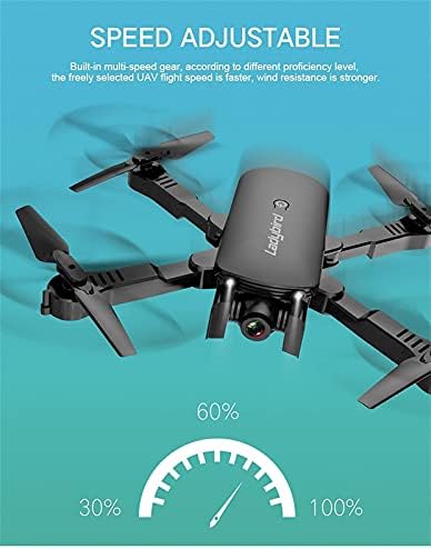 KKMUYBVDG Drones Katlanabilir Hava Fotoğrafçılığı Drone 4 k Ultra-yüksek Çözünürlüklü Çift Kamera Uzaktan Kumanda Uçak Oyuncak