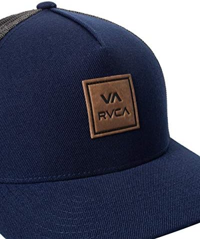 RVCA Erkek Ayarlanabilir Snapback Kavisli Ağızlı kamyon şoförü Şapkası