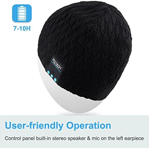 Rotibox Bluetooth bere şapka kablosuz kulaklık açık spor Xmas hediyeler için