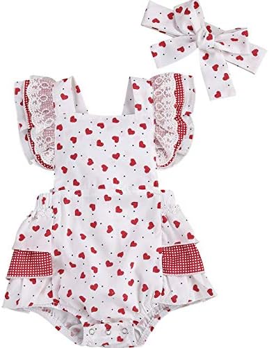 Bebek Kız Çiçek Romper Yenidoğan Bebek Fırfır Bodysuit Tek Parça Tulum Giysileri