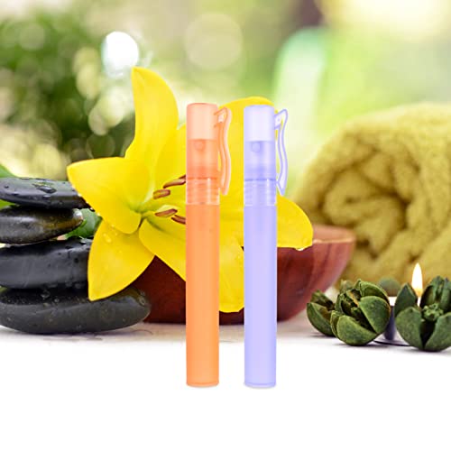 Mini Parfüm Sprey Şişeleri Doldurulabilir: Boş Parfüm Püskürtücü 10 ml 10 Pcs Ince Sis Sprey Şişe Örnek Flakon Konteyner için