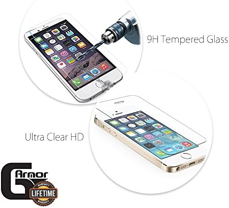 ıPhone 12 Mini için G-Zırh Cam Ekran Koruyucu ( 2 Paket) - Ultra Net Temperli Cam Koruyucu Ekran Kapağı, Telefon Kılıfı Dostu,
