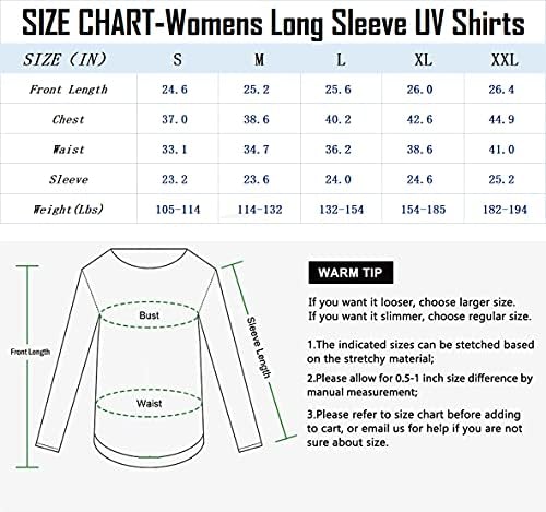 Kadın UPF 50 + Uzun Kollu UV Egzersiz Gömlek Döküntü Guard Hızlı Kuru T-Shirt Koşu Yoga Gevşek Fit Mayolar Tops