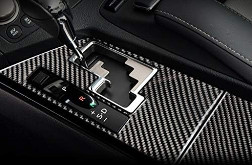 Eppar Yeni Karbon Fiber Dişli Kutusu Kapakları ile Uyumlu Lexus ES 2012-2017 ES250 ES350 (Lexus ES 2012-2014)