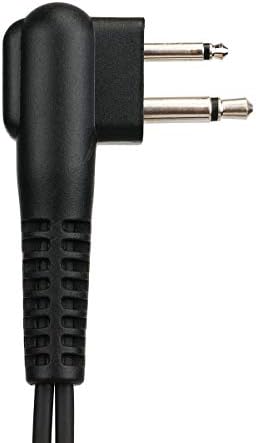 Retevis Walkie Talkie Kulaklık 2 Pin Akustik Tüp Kulaklık için Mic ile PTT Motorola CP200 GP2000 CLS1450 P100 CP110 İki Yönlü