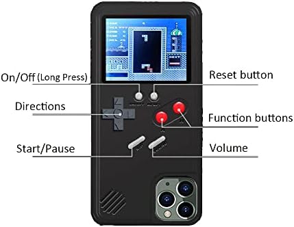 ıPhone 13 Gameboy Kılıfı ile uyumlu, Video Oyunu Telefon Kılıfı iPhone için Oynanabilir Oyun Kılıfı, iPhone 13 için Koruyucu
