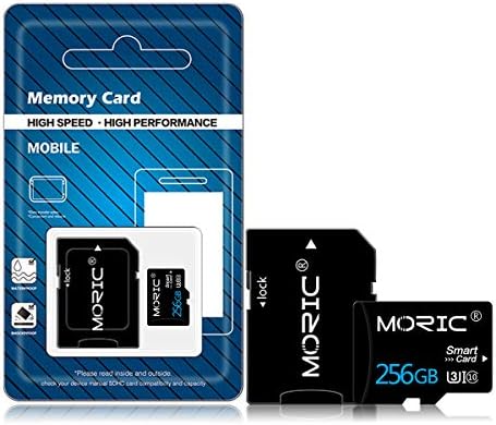 256 GB Micro SD Kart U3 SDXC microsdxc Yüksek Hızlı microSD Hafıza Kartı Adaptörü ile Smartphone için,kamera ve Drone