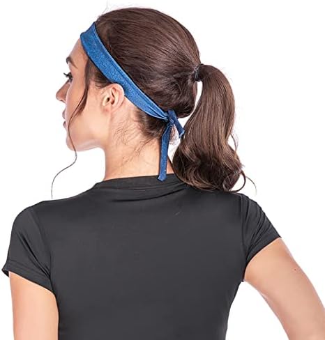 ASZX Spor Antiperspirant Başörtüsü Açık Unisex Spor Bandı Tenis Koşu Spor 113 (Renk: Mavi, Boyutu: 4811 cm)