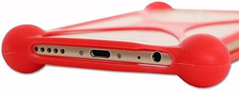 Samsung A60 Kırmızı için PH26 Darbeye Dayanıklı Silikon Tampon Kılıfı