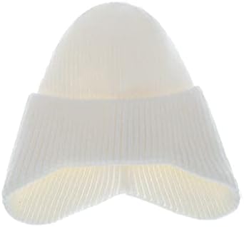 ESXAZ 2 Parça ile Unisex Kış Şapka Kış Kulaklığı Örgü Şapka Kulaklar Sıcak Şapka Açık Polar Kap Günlük Bere Kap (Renk: B, Boyutu: