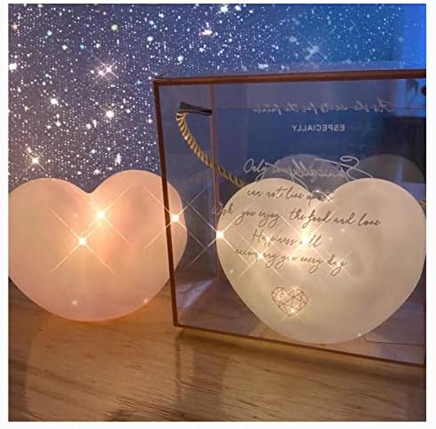 Sevgililer hediye 3D gece lambası Sevgililer günü süslemeleri, aşk kalp erkekler kadınlar sevgilisi doğum günü için LED