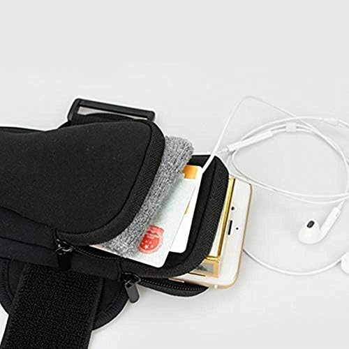 TYUXINSD Kolaylık Spor Spor Cep Telefonu Koşu Kol Kol Unisex Spor Kol Açık Bilek Çanta Askısı Su Geçirmez Çanta Dayanıklı (Renk