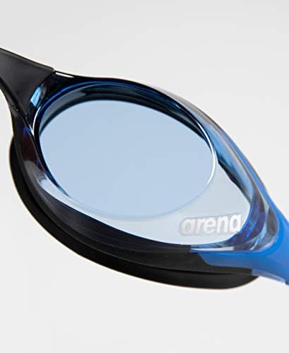 Arena Cobra Yüzmek Gözlük Erkekler ve Kadınlar için, Lightblue / Mavi, Tokatlamak Olmayan Ayna