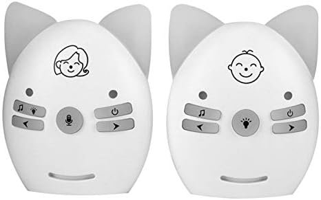 Taşınabilir bebek monitörü, Dijital bebek monitörü Dahili Mikrofon ve Hoparlör bebek Monitörü Bebek Sadece Gece Lambası Dijital