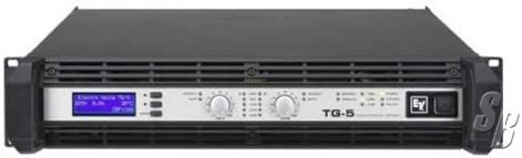 Tg-5, Tur Sınıfı Amplifikatör, 4 Ohm'da 2 X 1450W, 2 Ohm'da 2 X 1900W, 120V