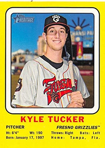 2018 Topps Miras Küçükler 1969 Toplayıcı Kartları / Transogram 69CC-KT Kyle Tucker Fresno Grizzlies RC Çaylak Beyzbol Ticaret