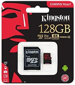 Profesyonel microSDXC 128GB, SanFlash ve Kingston tarafından Özel olarak Doğrulanmış LG V700Card için çalışır. (80 MB / sn)