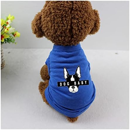 NLFAUTO Köpek Yelek Köpek Yaz T-Shirt Moda Köpek Ceket Küçük ve Orta Ölçekli Köpek Yelek Teddy Bulldog Giyim Pet Giyim Pet