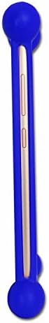 Prestigio Wize N3 için Ph26 Mavi Darbeye Dayanıklı Silikon Tampon Kılıfı