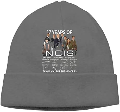 17 Yıllık NCIS Tüm Oyuncular 17 Sezon 389 Bölüm 22 Riskten Korunma Şapkası Siyah Günlük Şapka İmzaladı