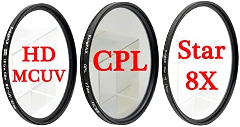Kamera Lens Filtre KnightX UV CPL ND ND2-1000 Yıldız Close up Makro Değişken Lens Filtre 49mm 52mm 55mm 58mm 62mm 67mm 72mm