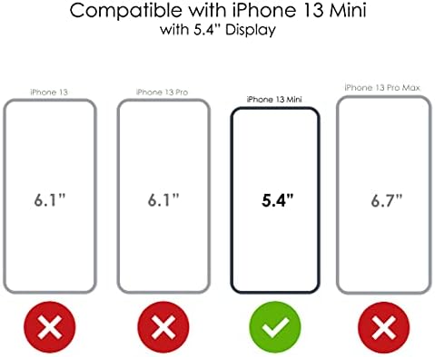 Distinctİnk Temizle Darbeye Hibrid Vaka iPhone 13 Mini (5.4 Ekran) - TPU Tampon, Akrilik Geri, Temperli Cam Ekran Koruyucu-Massachusetts-Aşk
