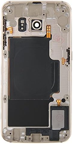 LIYUNSHU Tam Konut Kapak (Arka Plaka Konut Kamera Lens Paneli + Pil Arka Kapak) için Galaxy S6 Kenar / G925(Altın) (Renk: Altın)