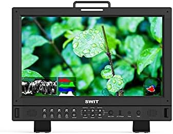 SWIT BM-U175 17.3 4K / 8K LCD Panel, 3840 × 2160 Çözünürlüklü Video Monitörü, 12GSDI 4 giriş 4 Çıkış, 8K Giriş Hazır,HDMI2.0