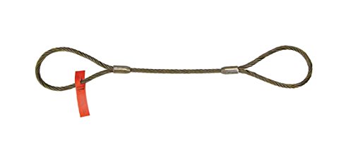 Liftall 1İEEX16 Askı, Tel Halat, 16 ' Uzunluk, Dikey, 19600 lb
