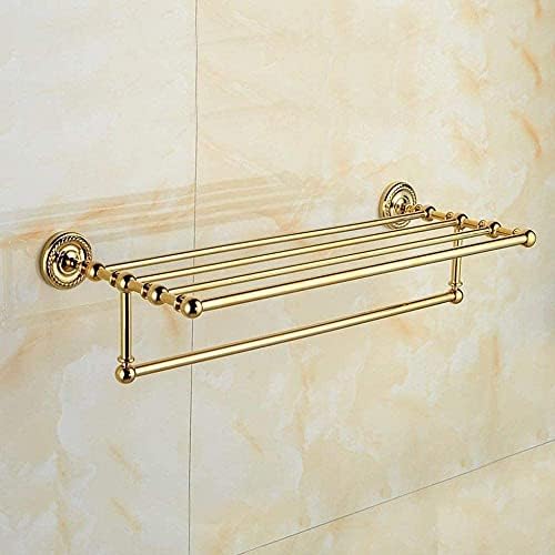 Banyo Havlu Standları, Gül Altın Havlu Bar Havlu Askısı 2 Katmanlı Havlu Asılı Banyo Raf Banyo Depolama