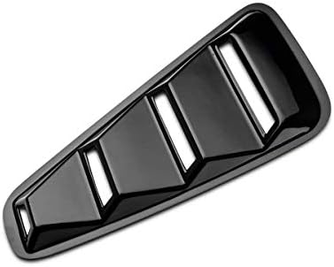 SpeedForm Çeyrek Pencere Panjur Parlak Siyah Ford Mustang Coupe 2010-2014 ile Uyumlu
