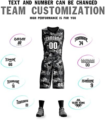 Özel Basketbol Kıyafetler Kişiselleştirilmiş Baskılı Adı ve Numaraları Nefes Çabuk Kuru Spor Forması için Erkek / Çocuk