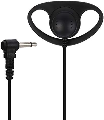 5 ADET 3.5 mm Walkie Talkie Kulaklık Jack Kulaklık Kulaklık için İki Yönlü Radyolar Walkie Talkie