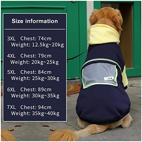 ZDSS Giyim ve Aksesuarları Kalın Hoodie Ceket Orta Büyük Köpekler ıçin Labrador Sonbahar Kış Sıcak Giysiler Moda Tulum Fit