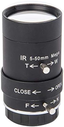 Xenocam CCTV Güvenlik Kamera 1/3 F2. 0 16mm Odak Uzunluğu 21 Açı Sabit IR Kurulu Lens
